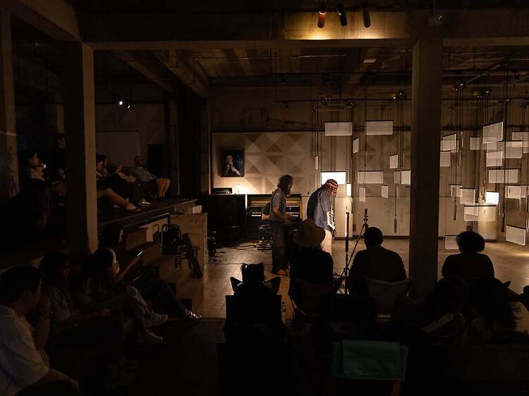 Wander through a 40-year-empty film studio turned sonic maze