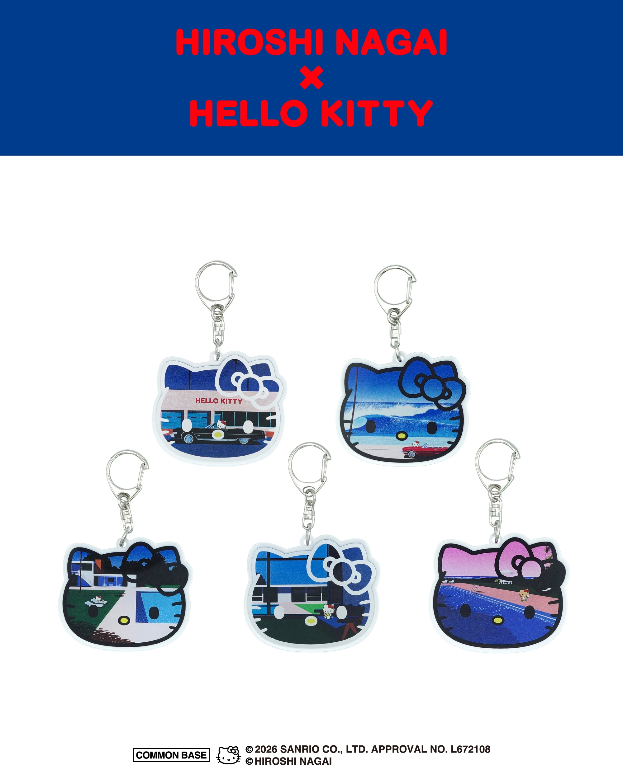 「HIROSHI NAGAI &times; HELLO KITTY」