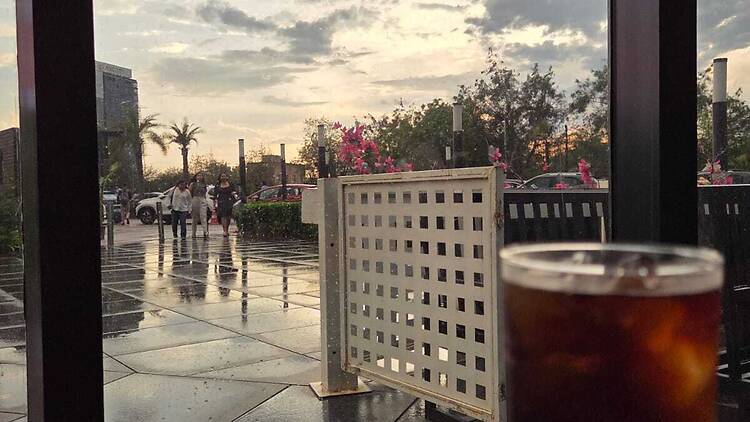 A drink at SH/FT