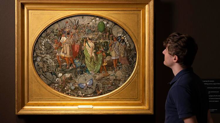 Gallery view of ‘Richard Dadd: Beyond Bedlam’ at the Royal Academy 