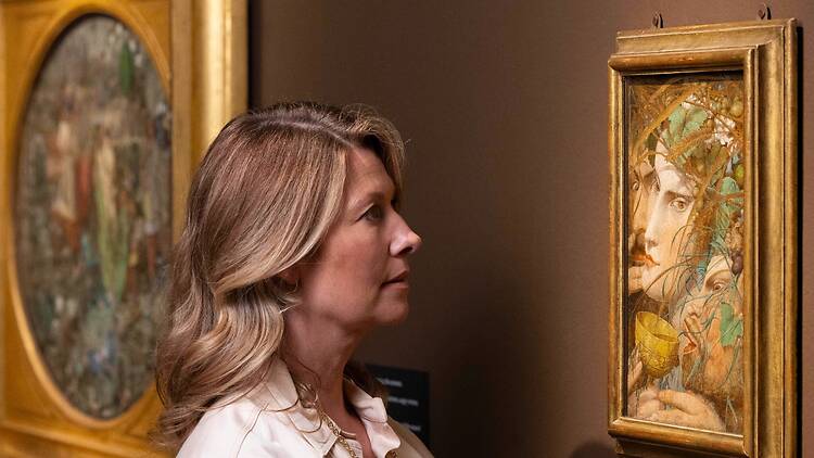 Gallery view of ‘Richard Dadd: Beyond Bedlam’ at the Royal Academy 