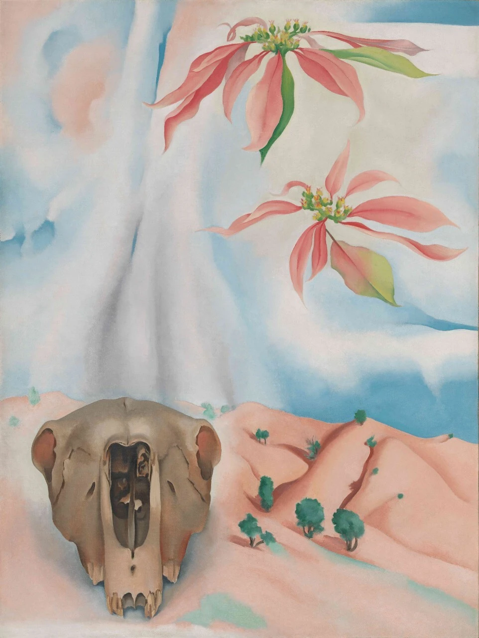 Georgia O&rsquo;Keeffe Untitled (Red and Yellow Cliffs), 1940 Oil on canvas, 24 &times; 36 inches