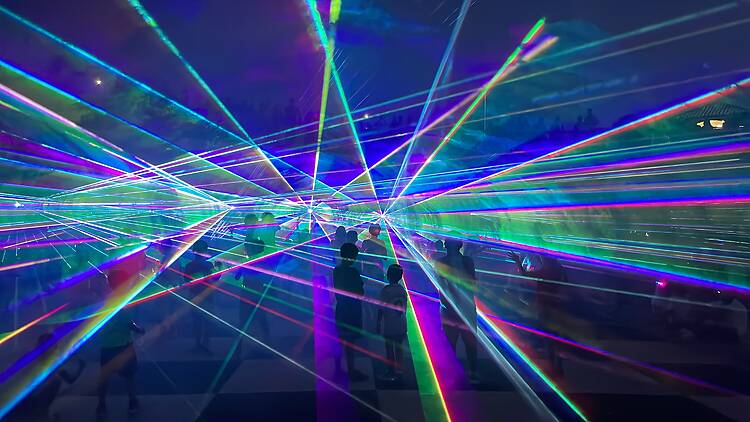 Laser Show Tibidabo Laser Show Tibidabo