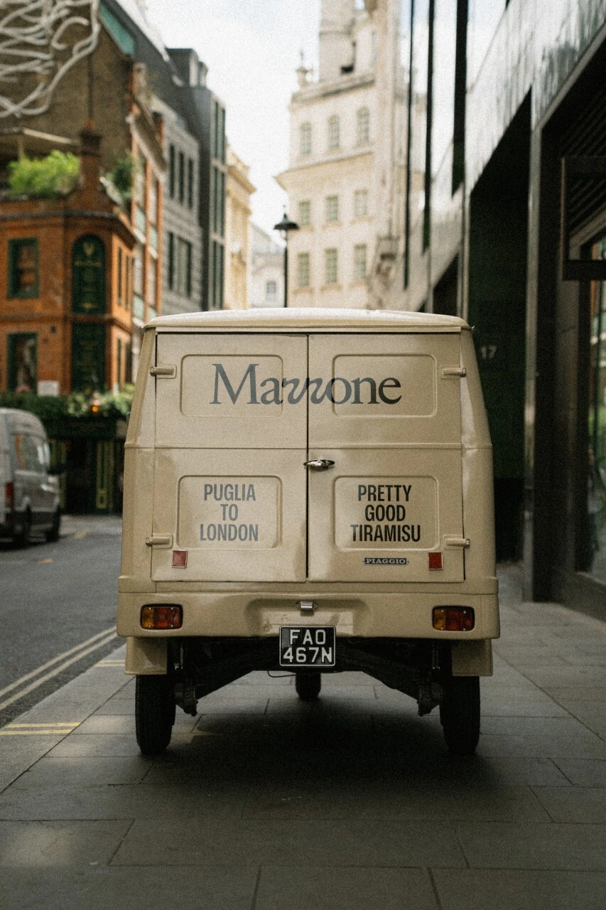 Marrone's 1972 Piaggio Ape