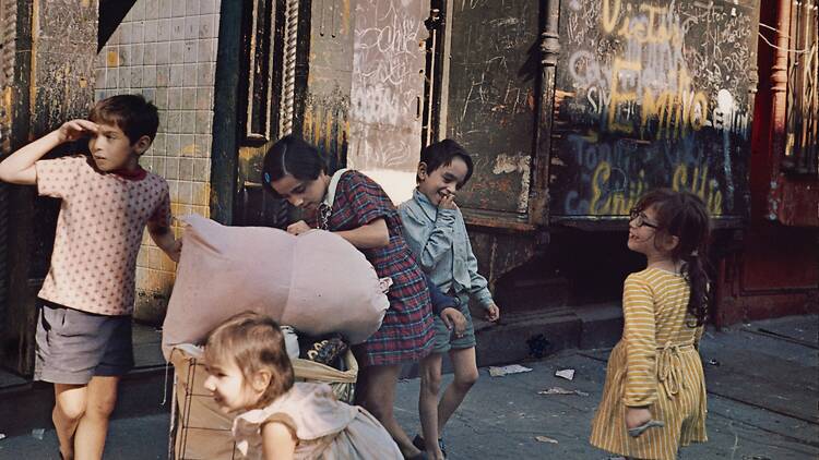 Children playing in the streets of New York in the ‘70s Children playing in the streets of New York in the ‘70s