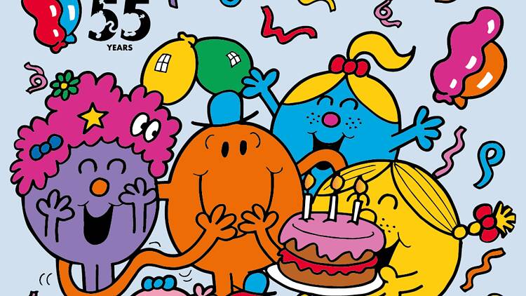 Reacquaint yourself with the Mr Men and Little Miss characters for their 55th anniversary