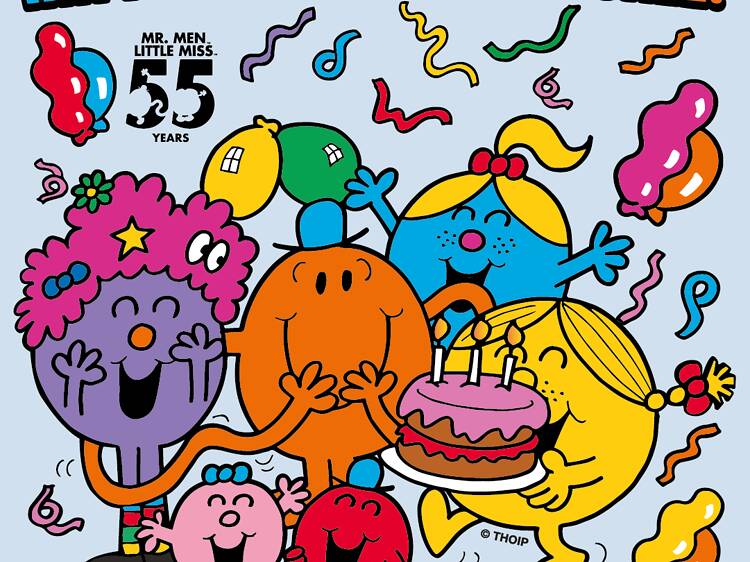 Reacquaint yourself with the Mr Men and Little Miss characters for their 55th anniversary