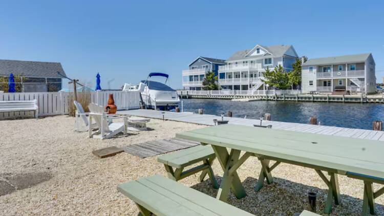 The modern beach house in Seaside Park The modern beach house in Seaside Park