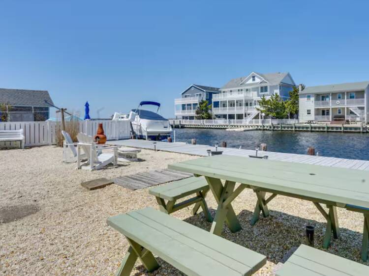 The modern beach house in Seaside Park The modern beach house in Seaside Park