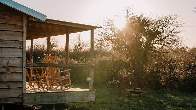 The off-grid cabin in the English countryside The off-grid cabin in the English countryside