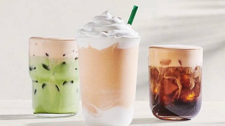 Orange Cream beverages at Starbucks Orange Cream beverages at Starbucks