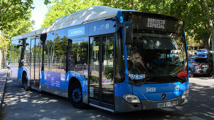 Servicio especial EMT Madrid Servicio especial EMT Madrid