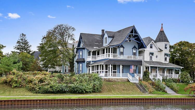 The Victorian home on Wesley Lake The Victorian home on Wesley Lake