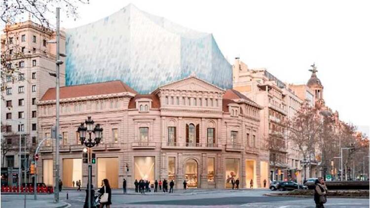 Recreació virtual del nou museu Thyssen