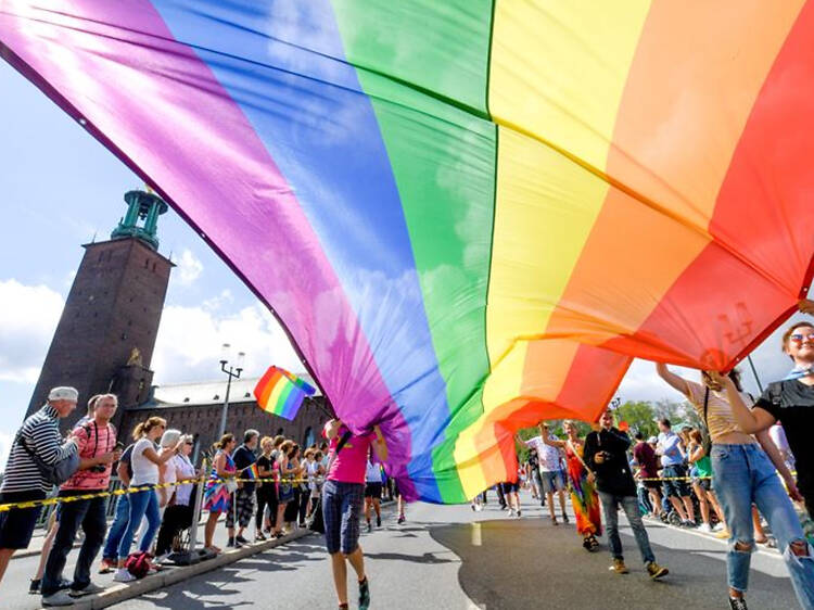 1.8. Prideparad i centrala Stockholm 1.8. Prideparad i centrala Stockholm