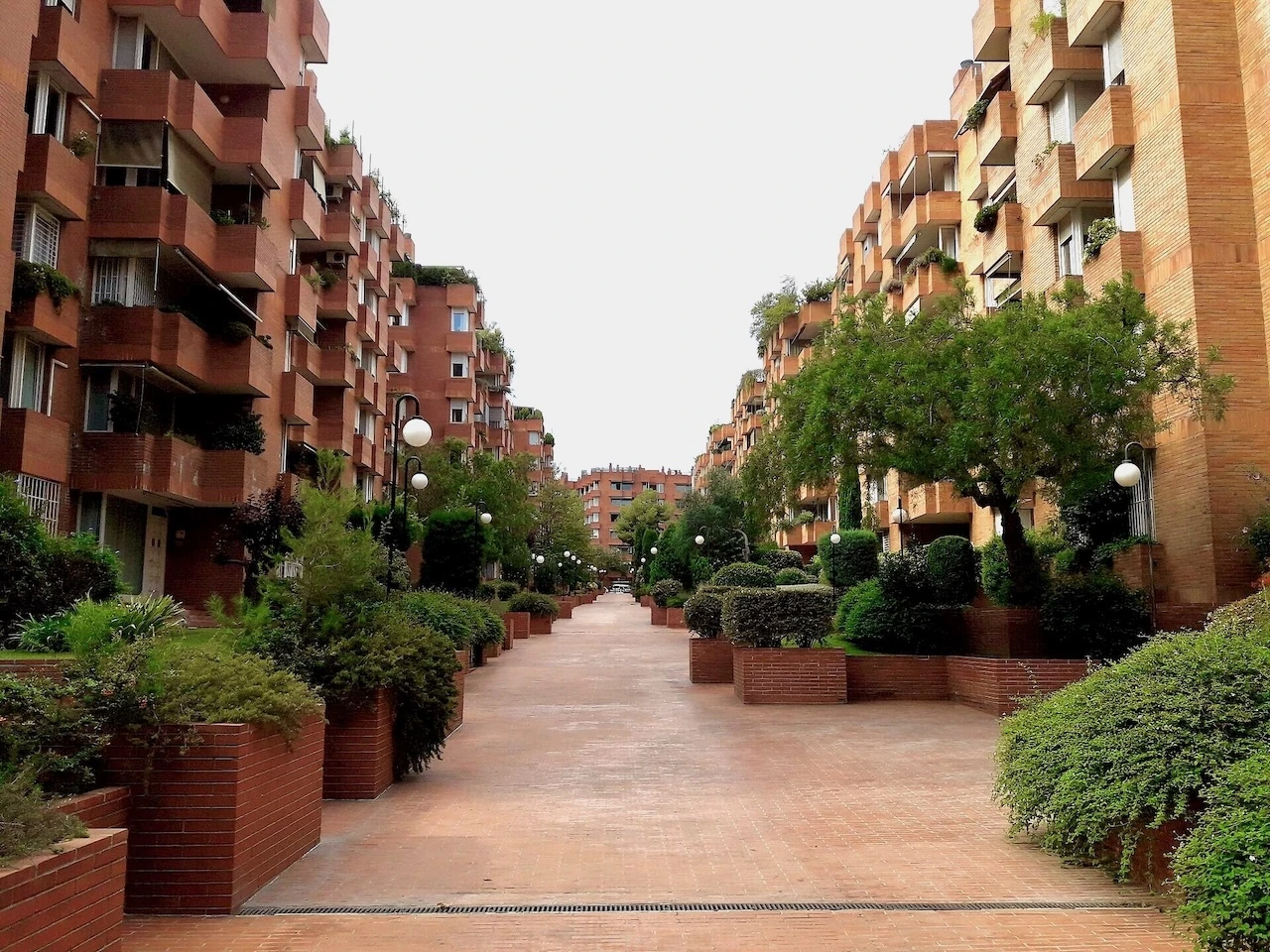 Grup d'habitatges de les cotxeres de Sarri&agrave;, Barcelona 