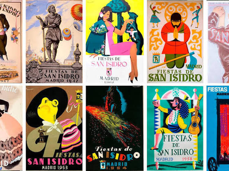 Carteles de San Isidro. La imagen de las fiestas Carteles de San Isidro. La imagen de las fiestas