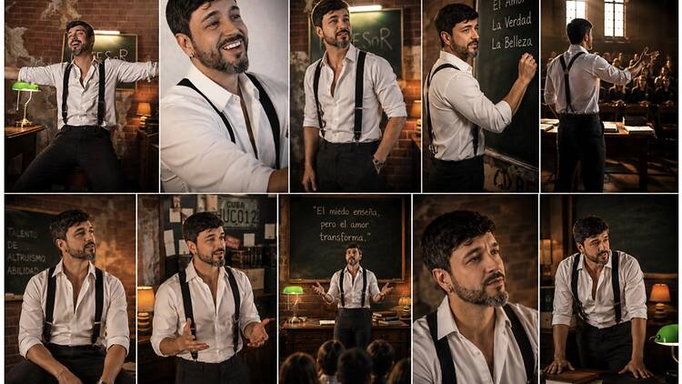 El profesor (IES San Isidro). El profesor (IES San Isidro).