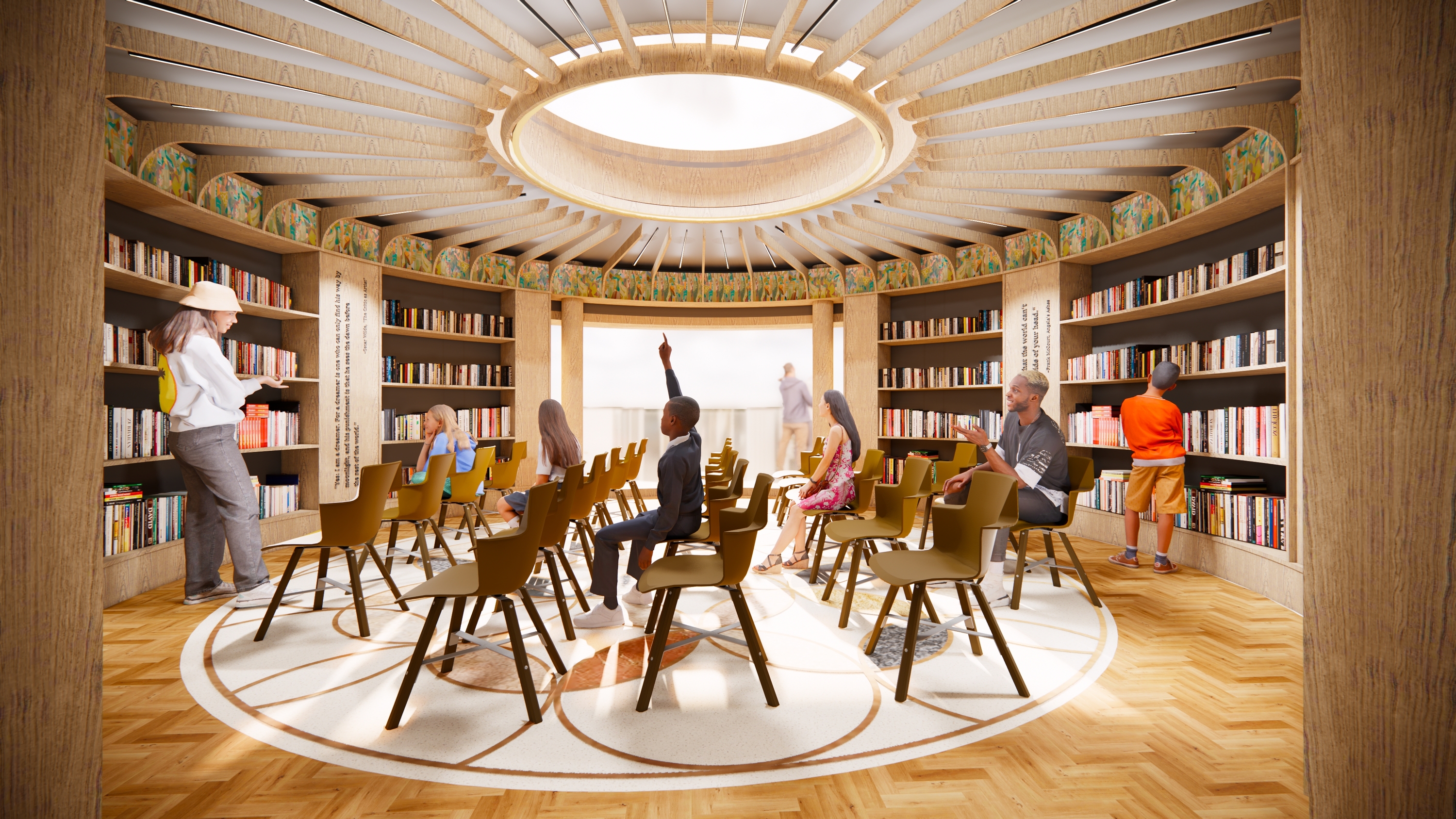 Plans for new London Irish Centre library