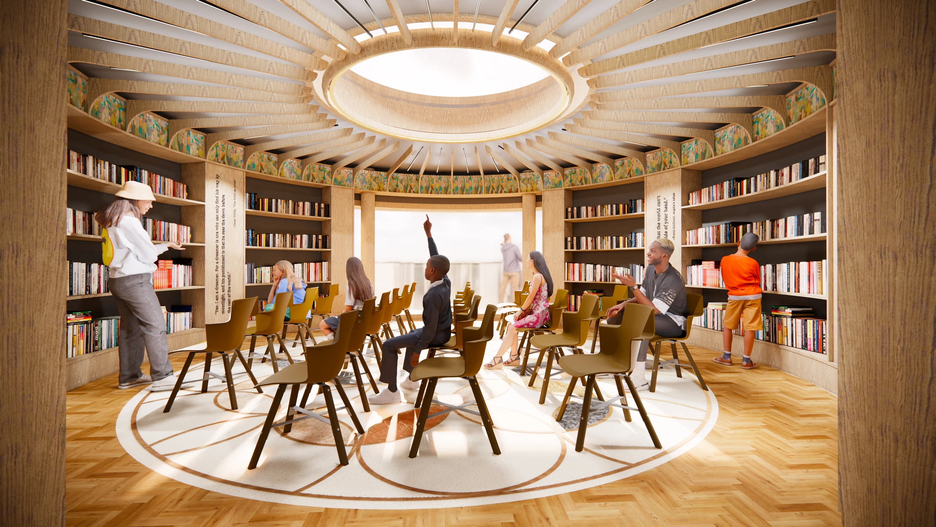 Plans for new London Irish Centre library