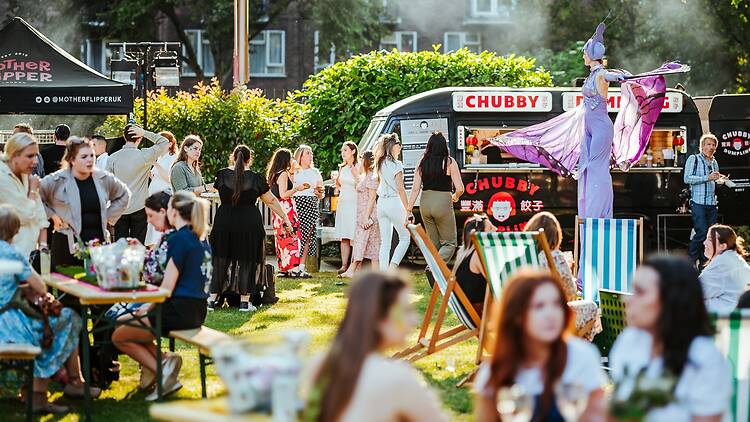 Stuff your face with street food at Kerb Goes East