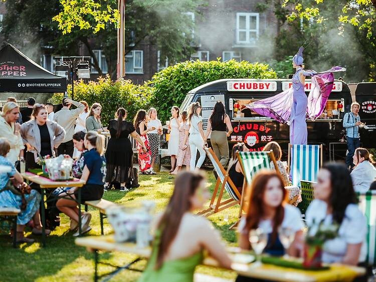 Stuff your face with street food at Kerb Goes East