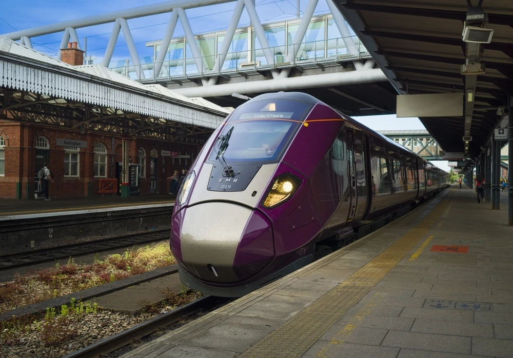 East Midlands Railway (EMR) Aurora Class 810 train