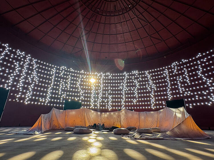 Through the sandstorm, into the calm: an immersive installation inside Helsinkiâs Oil Silo 468 Through the sandstorm, into the calm: an immersive installation inside Helsinkiâs Oil Silo 468