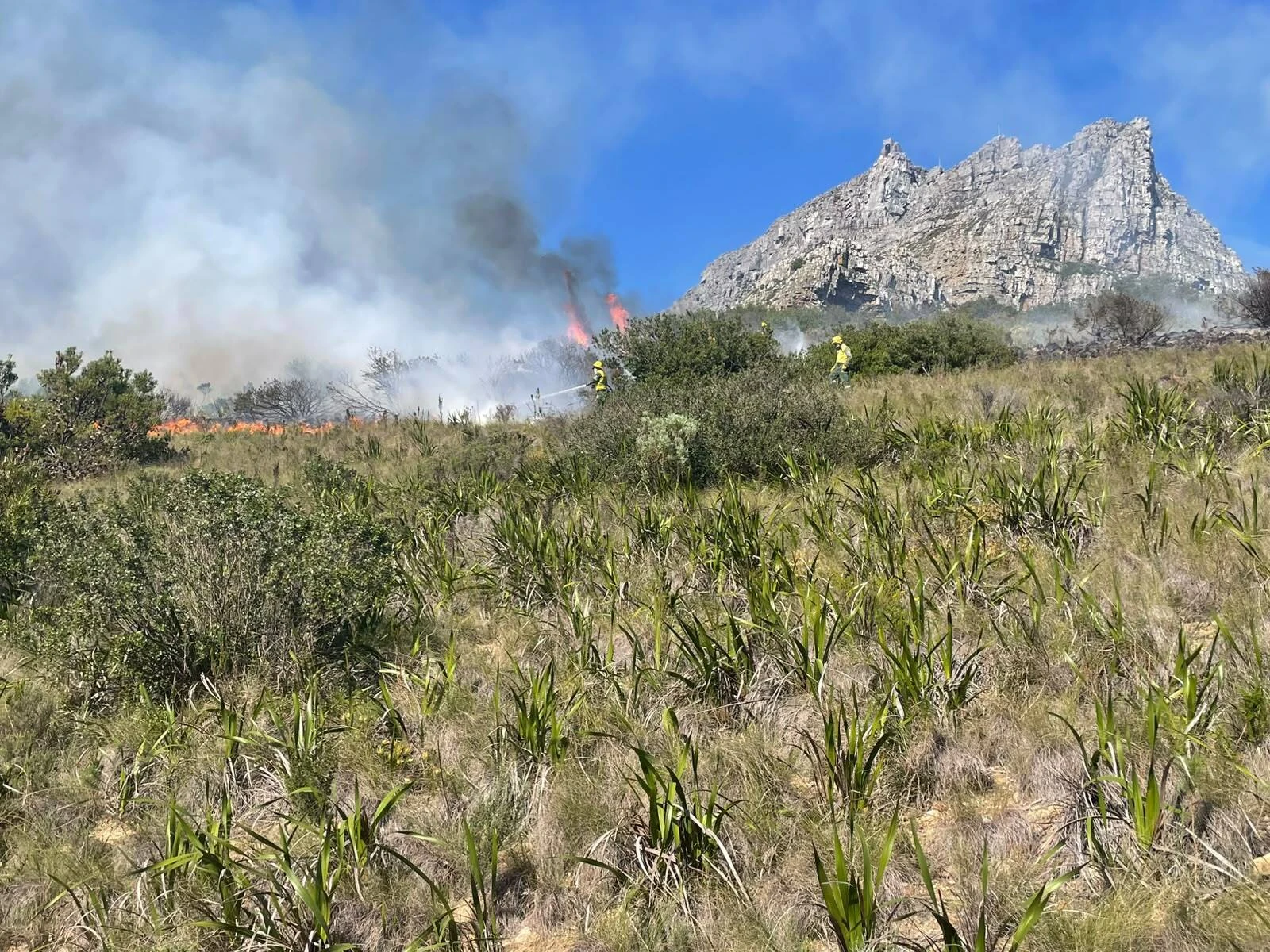 The lower part of the Cableway is being evacuated as a precautionary measure