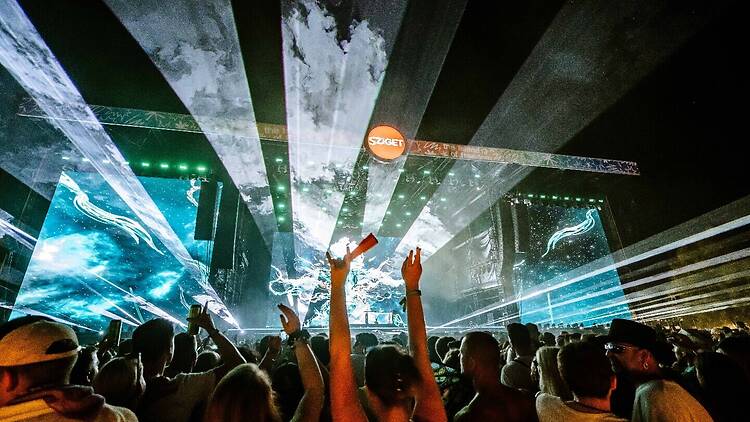 Sziget Fesztivál nagyszínpad koncert