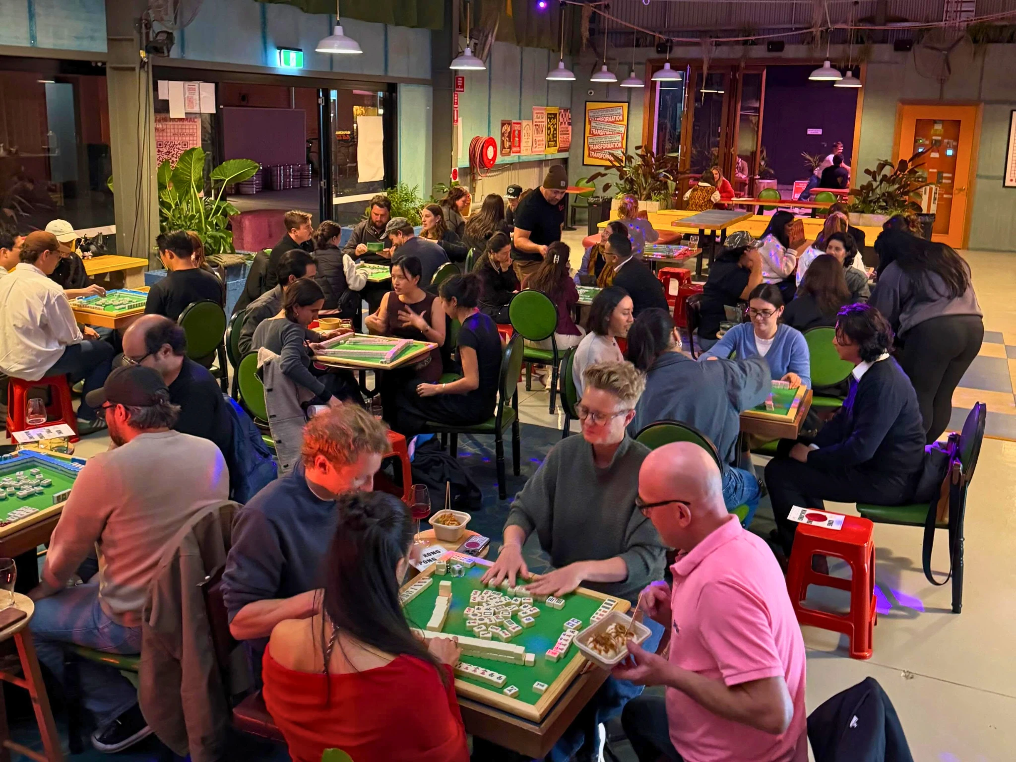 Mahjong session