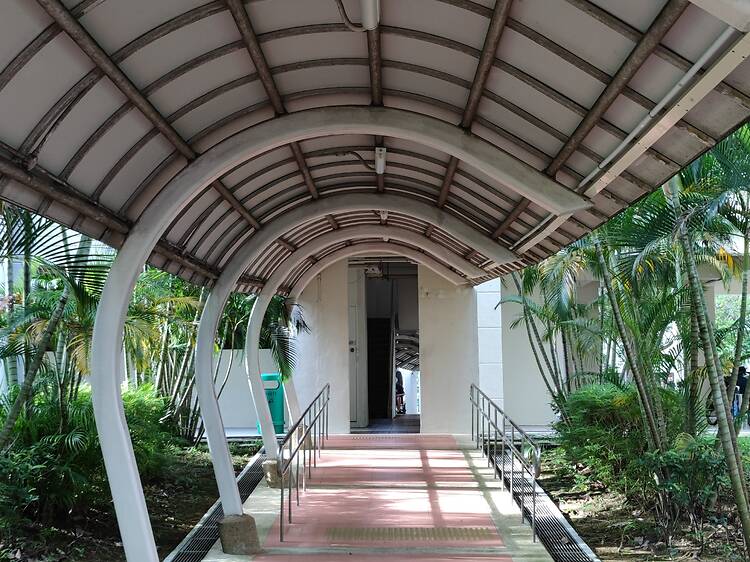 Covered walkways Covered walkways