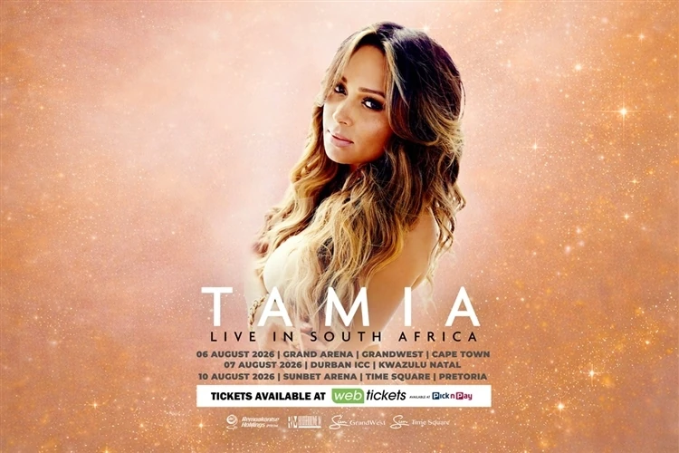 Six-time Grammy Award nominee Tamia is performing in Durban.