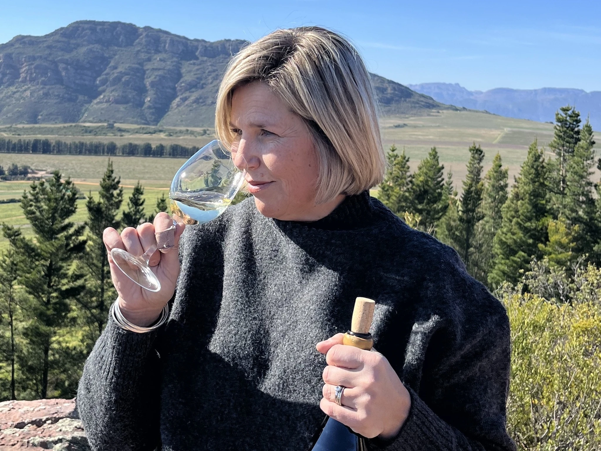 Piekenierskloof cellarmaster Alecia Boshoff