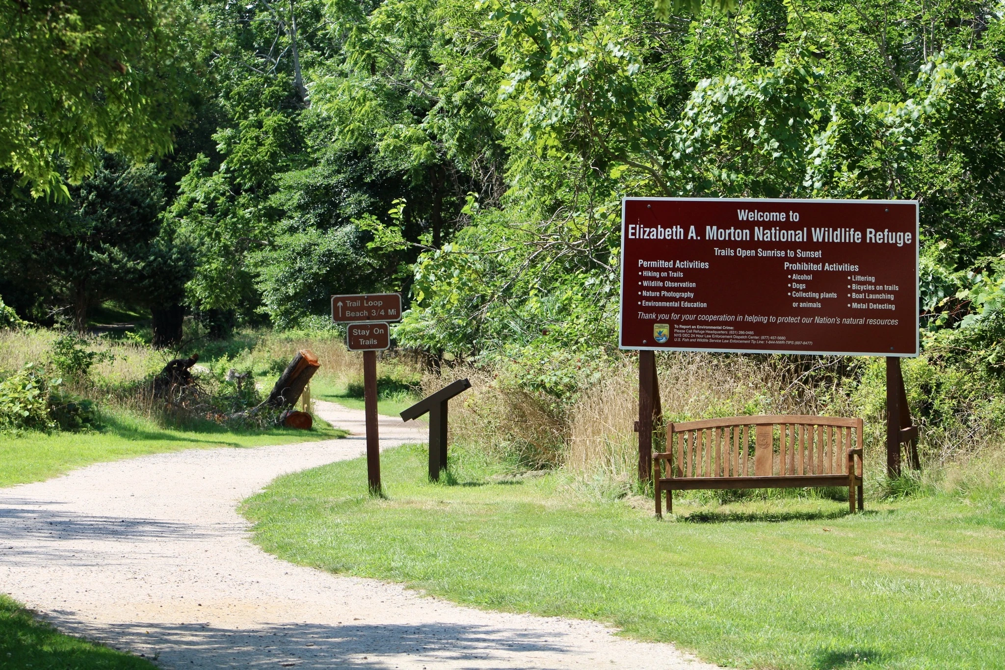 Elizabeth A. Morton National Wildlife Refuge in Sag Harbor