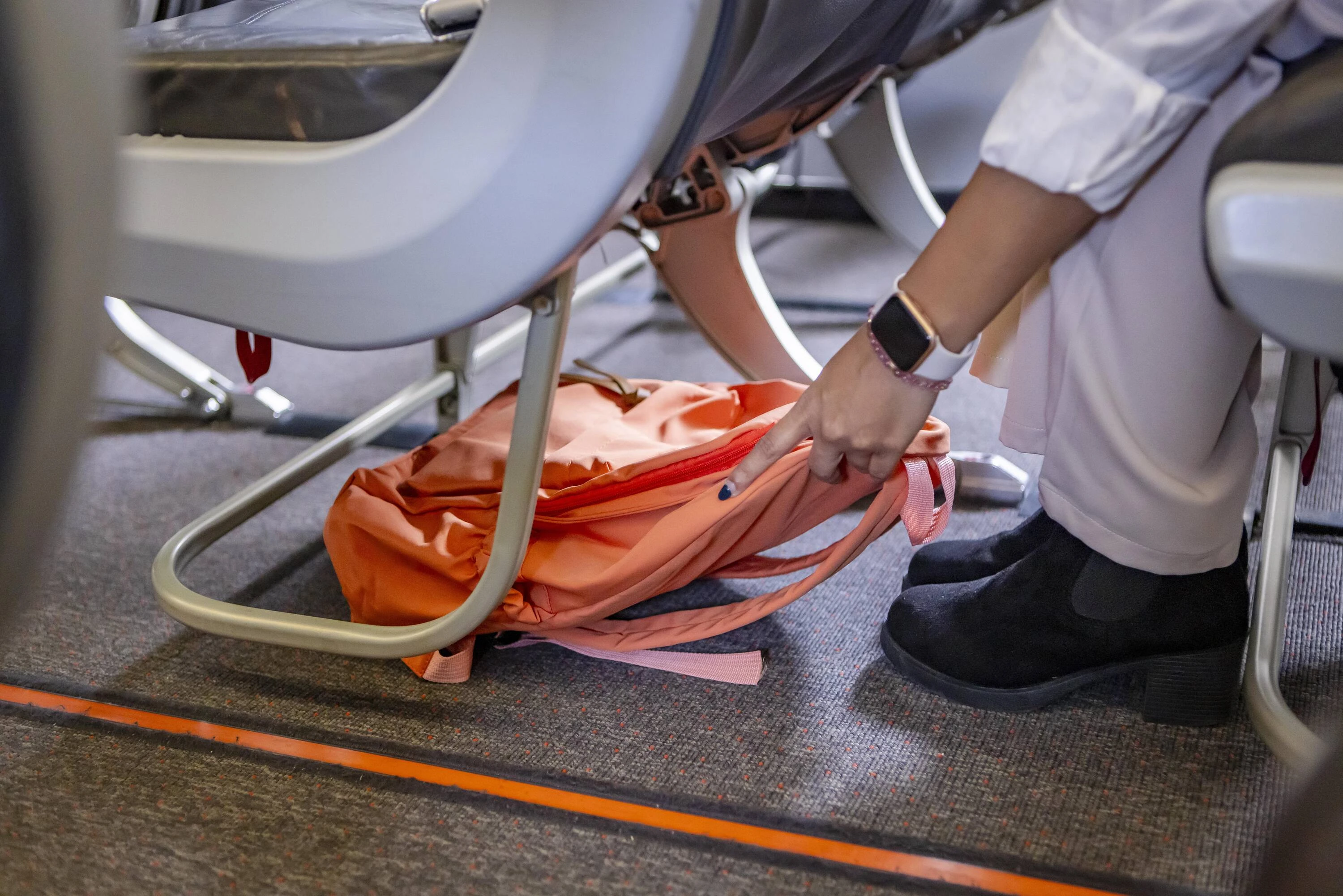 Bag under seat
