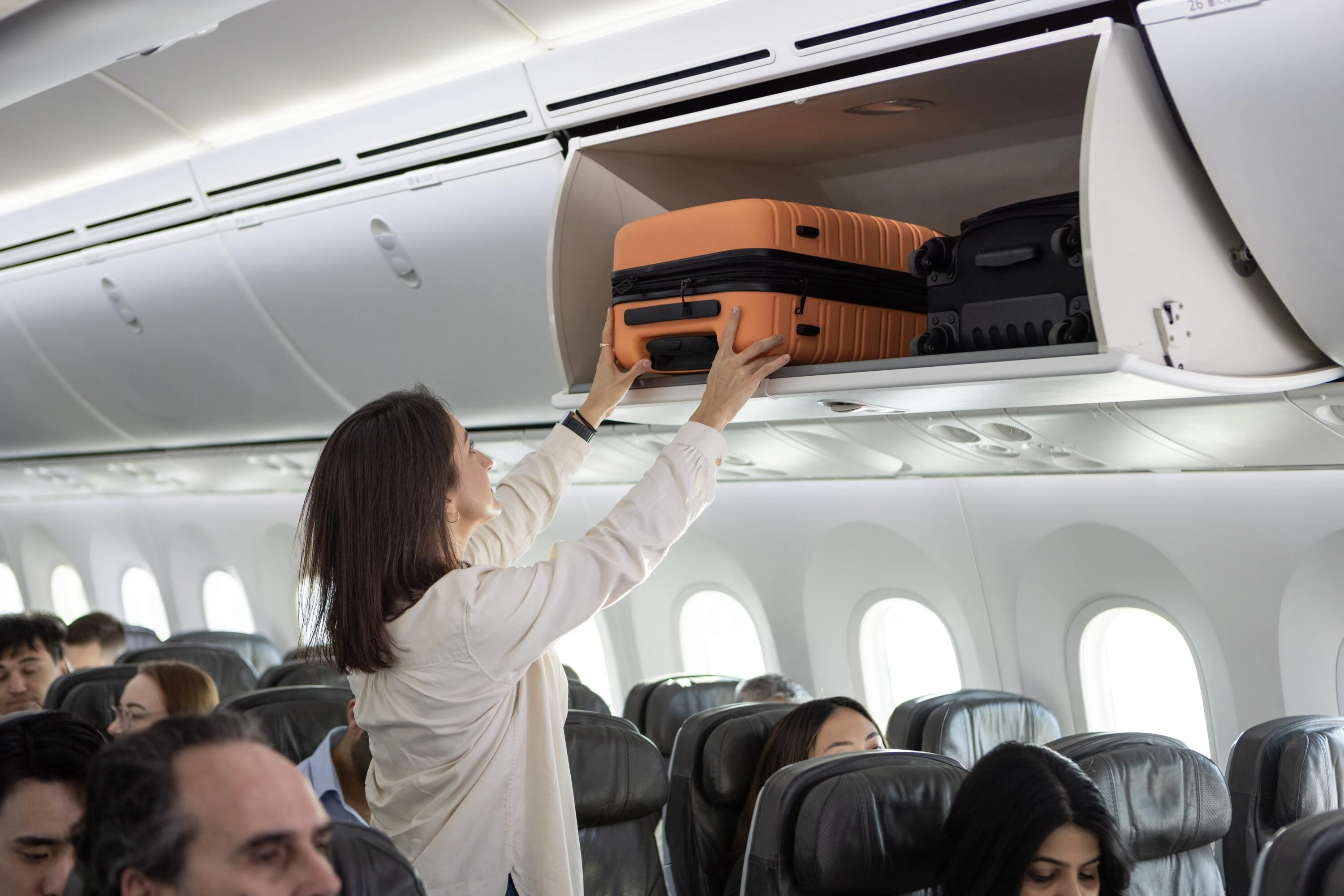 Overhead luggage
