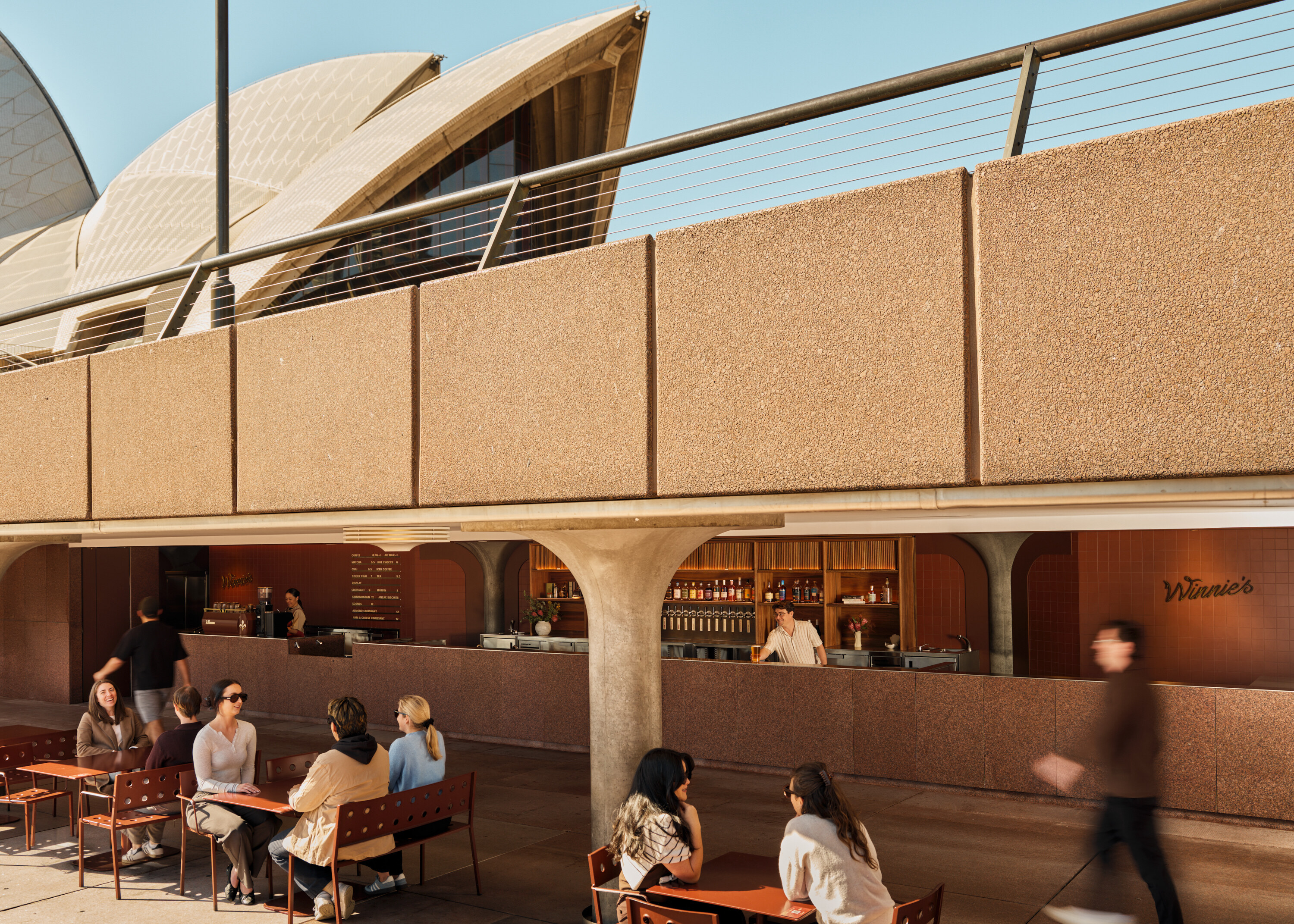 The Sydney Opera House has a spectacular new all-day waterfront eatery