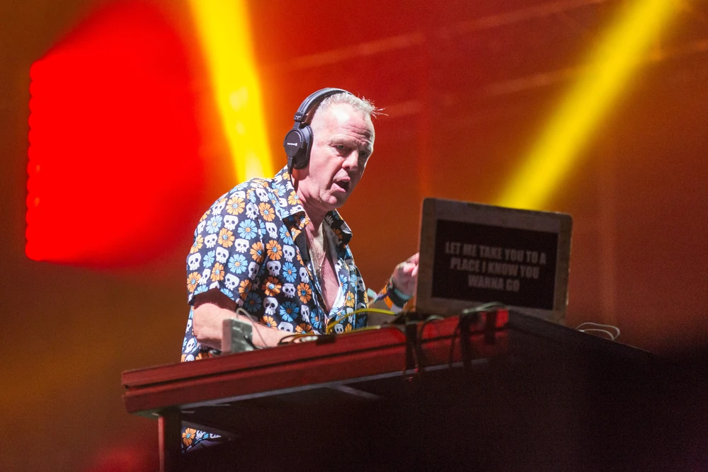 Fatboy Slim performing live