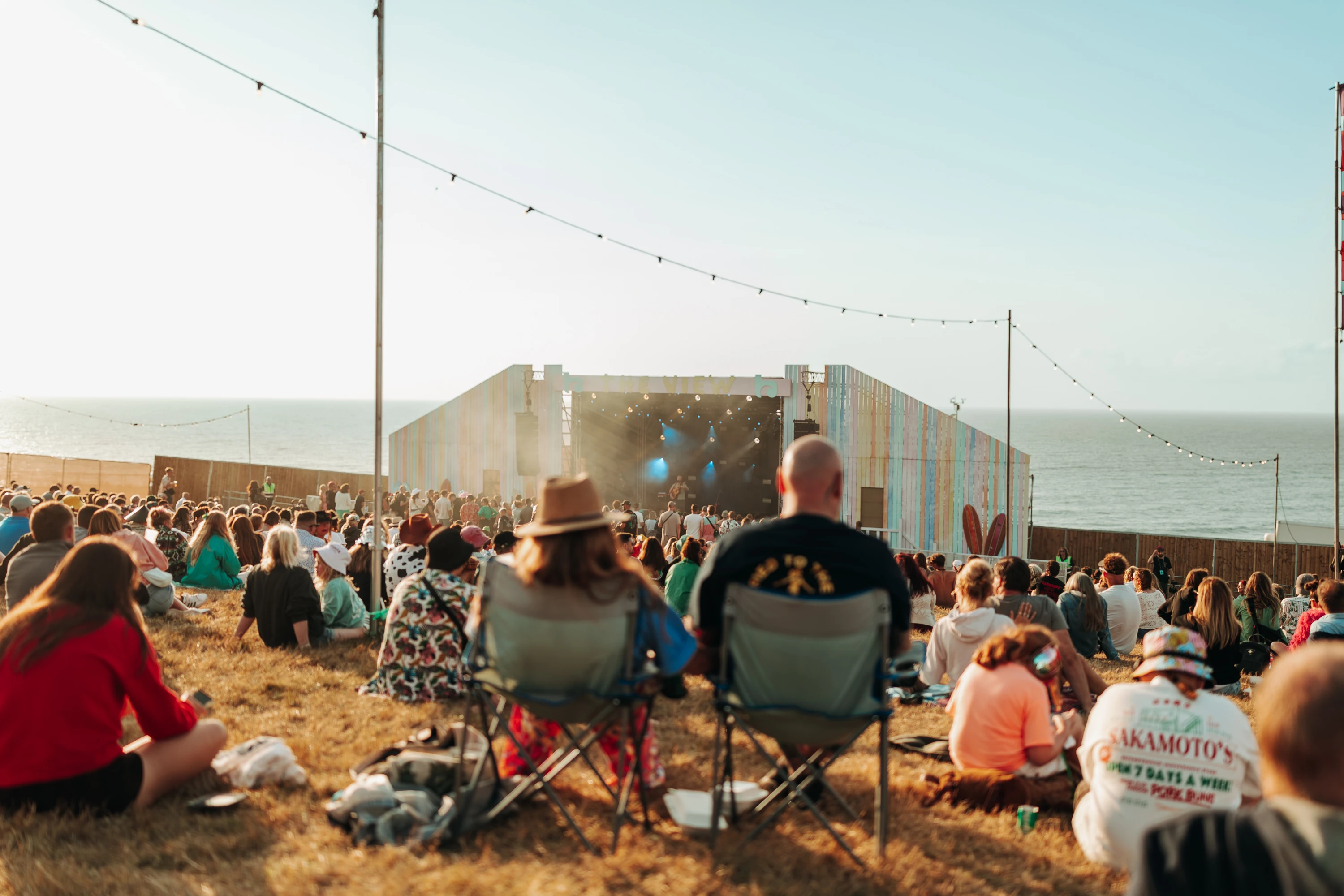 Boardmasters view of main stage