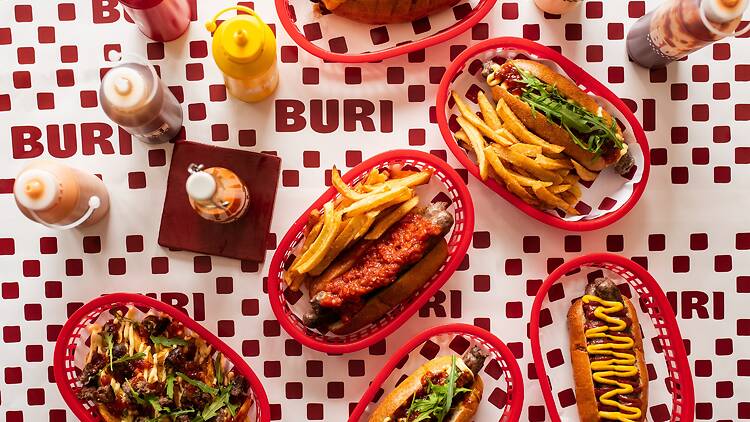 Mix-and-match your order at BURI, where boerie is done right