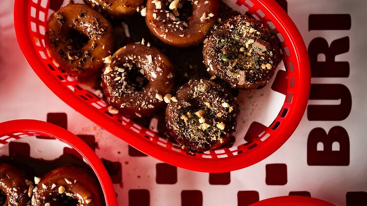 Tasty treat: mini-donuts at BURI