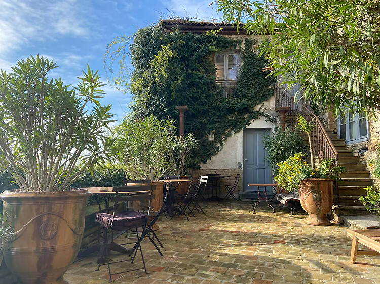 Terraced studio with a garden in Saint-Just Terraced studio with a garden in Saint-Just