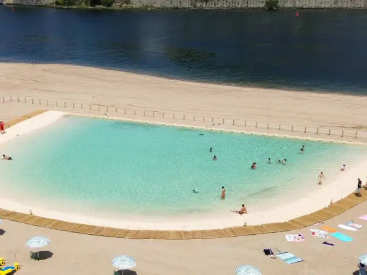 Depois de Canidelo e Areinho, Gaia tem uma nova piscina gratuita no areal de Avintes Depois de Canidelo e Areinho, Gaia tem uma nova piscina gratuita no areal de Avintes