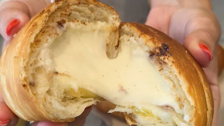 Cream pan from STAND. in Coral Gables