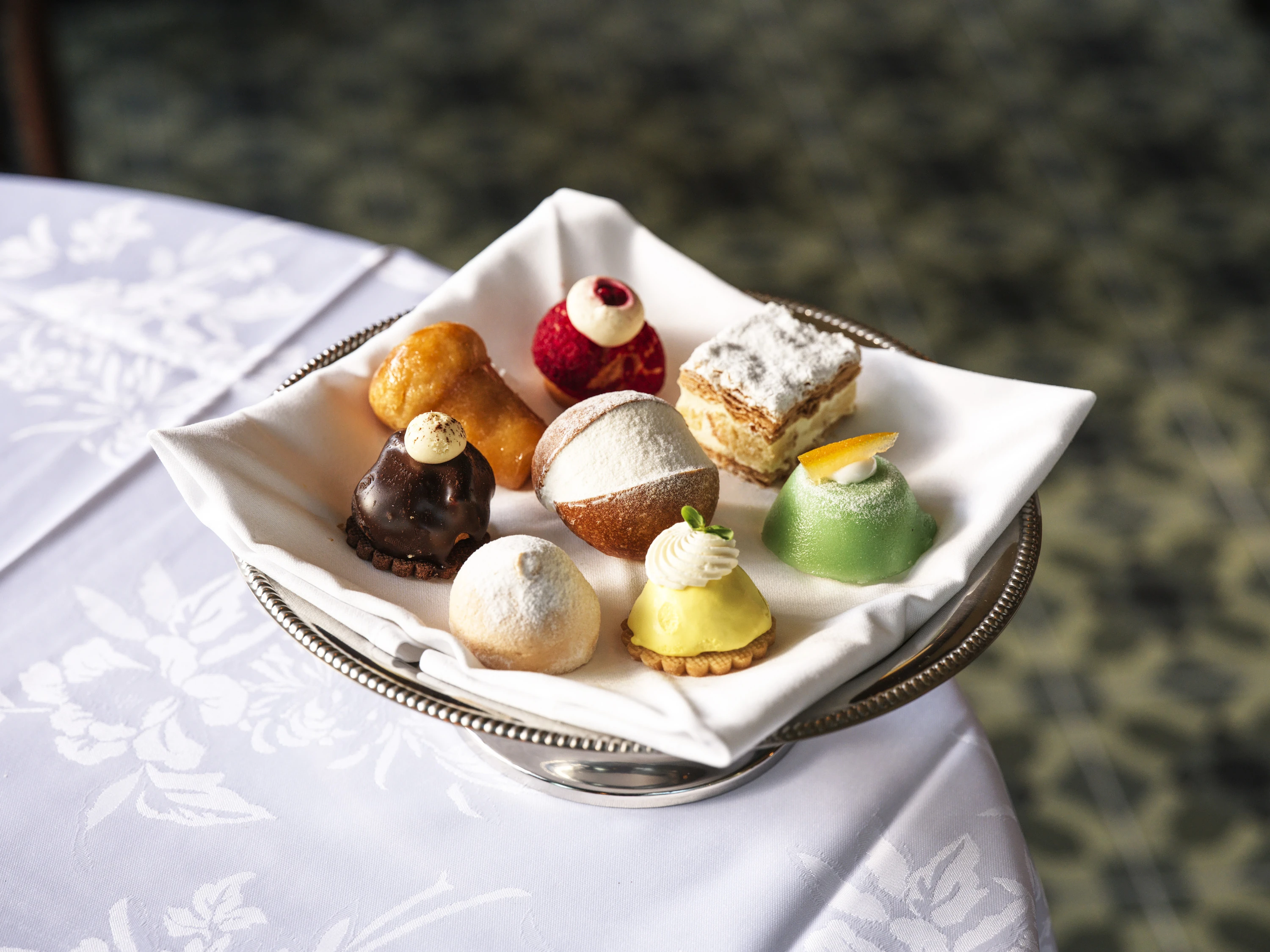 Dessert platter at Trattoria Da Orazio