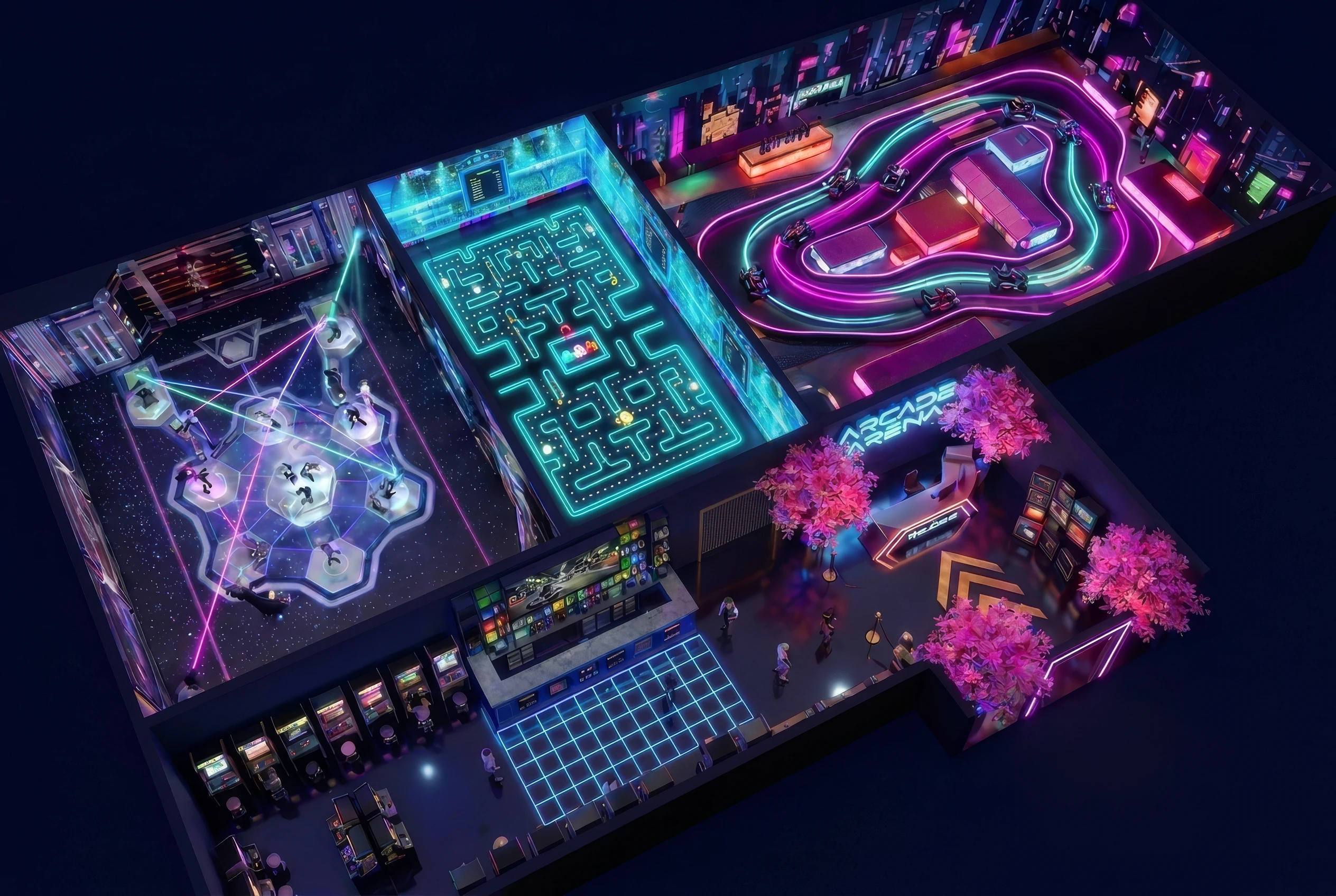 Arcade Arena will host three games in London