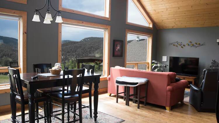 The mountain chalet with panoramic views The mountain chalet with panoramic views