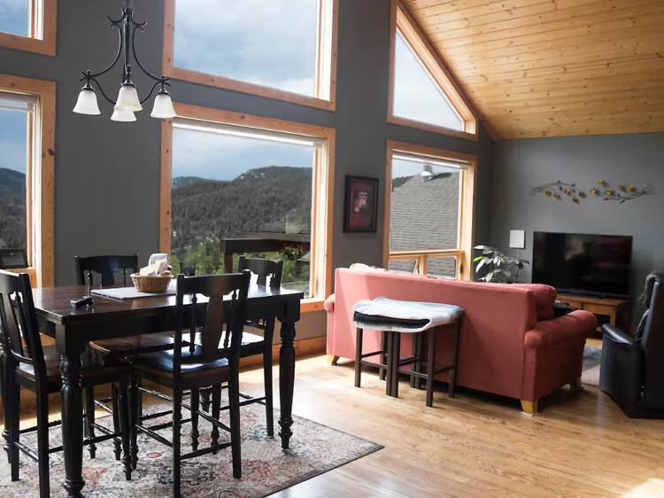 The mountain chalet with panoramic views The mountain chalet with panoramic views