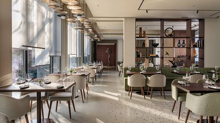 Nisaba's large, graceful interiors